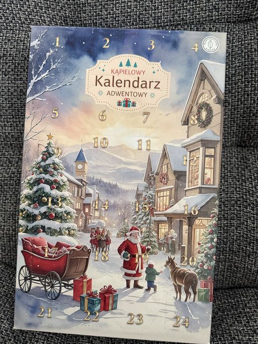 Kalendarz adwetnowy kule do kąpieli