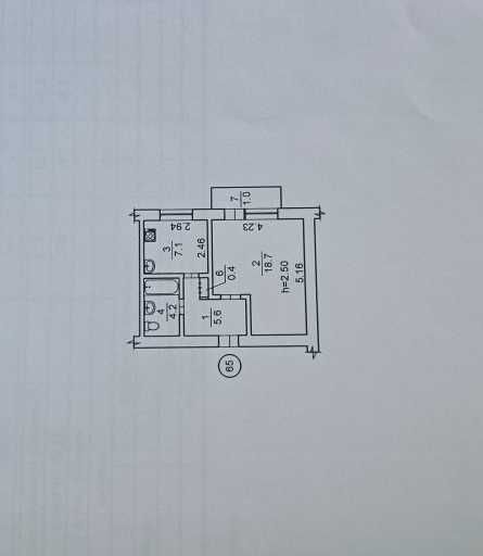 Продаж 1 кімнатна  квартира  37 м² Інгульський р-н вул Третя Лінія ріг Херсонського шосе місто Миколаїв
