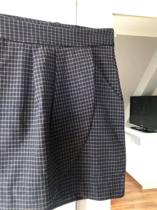 Spódnica w kratkę