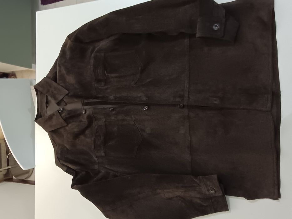 Blazer em pele genuína como novo maraca CA