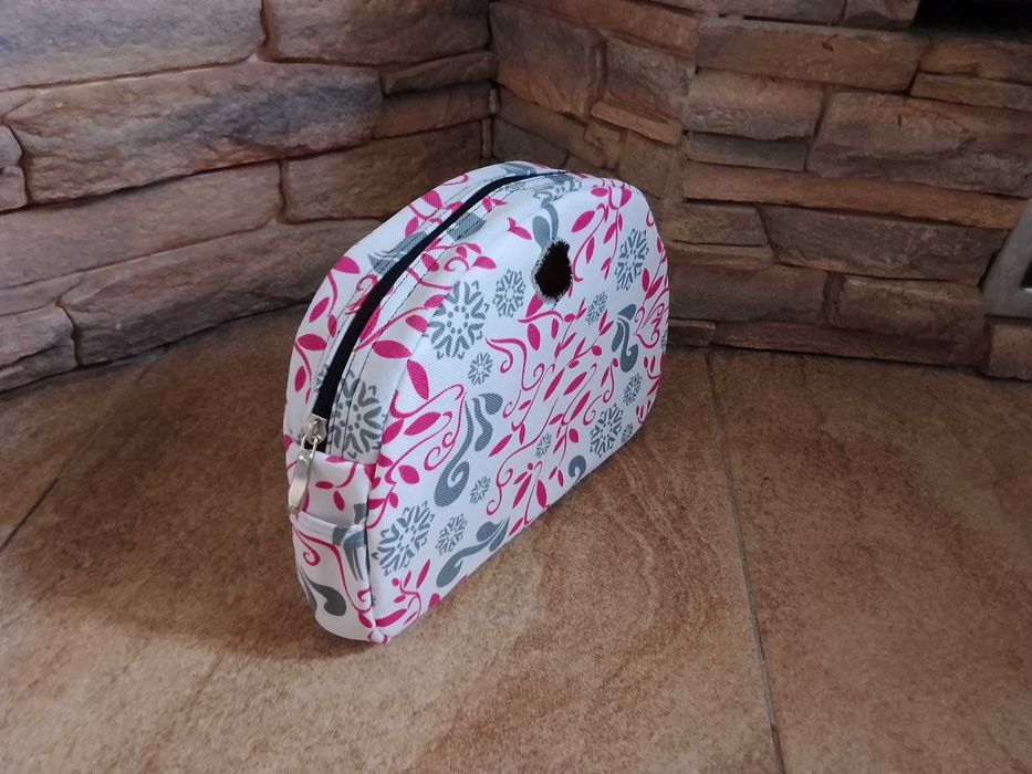WYPRZEDAŻ - OBAG Moon Light organizer -róż szary białe tło-wysyłka OLX