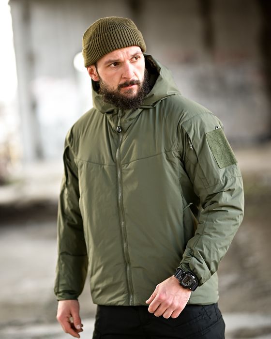 Зимова тактична куртка олива мультикам койот