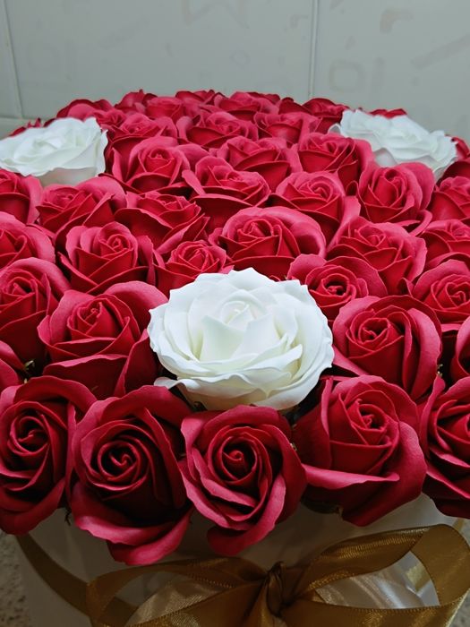 Букет з 55 троянд!!! Подарунок!!!