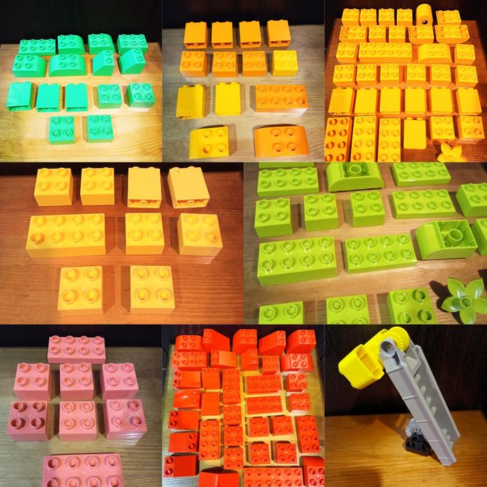 Лего,Lego Duplo, конструктор,самолет, пожарная,мусоровоз,паравоз,блоки