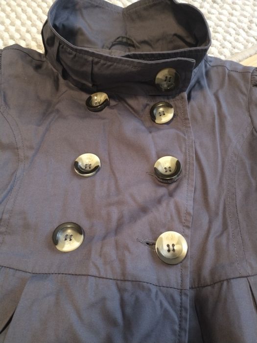 Płaszczyk wiosenny Sisley r.140 granatowy