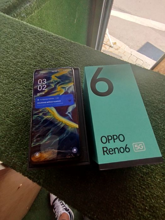 Oppo Reno 6 5g  szklo stan bdb
