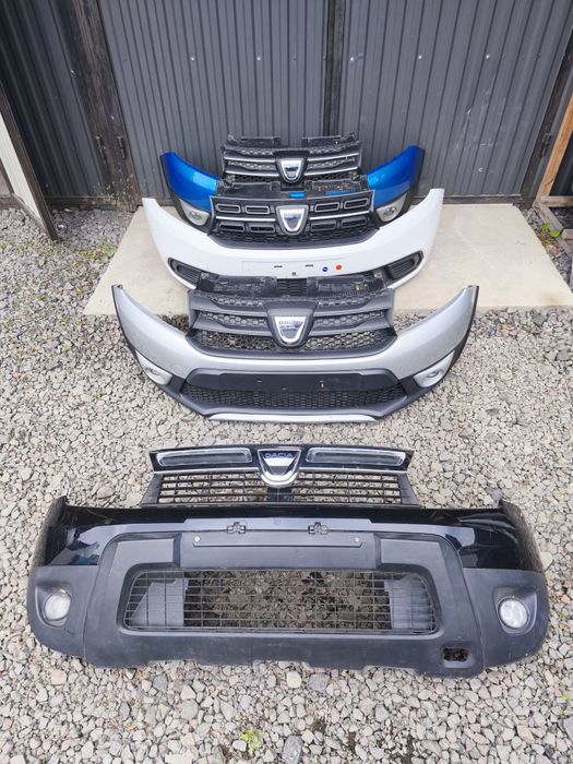 Бампер передній Dacia Duster 2010-2013 / Sandero Stepway 2012-2021