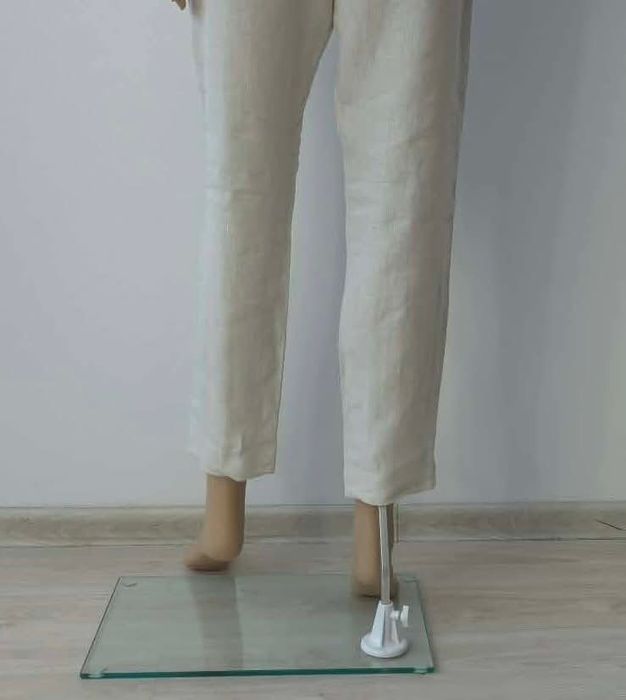 H&M premium 100%Lniane spodnie uniseks M/XXL