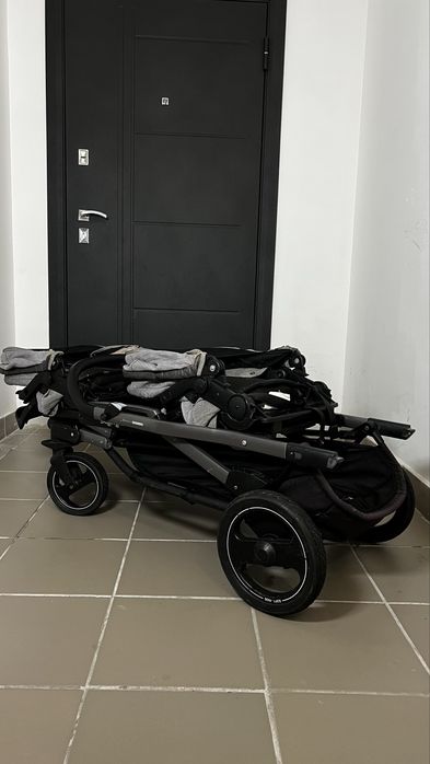 Коляска для двійні 2 в 1 Peg Perego Duette Piroet (люльки + прогулянки)