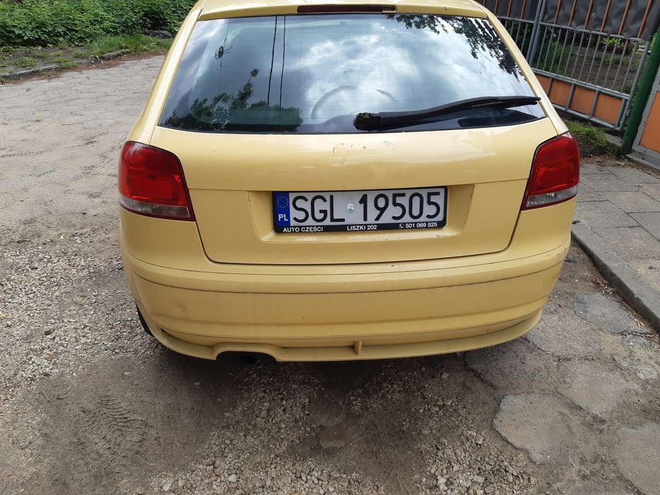 Audi a3 8p 2004 1.6 cena na dziś 2300 i zabierać
