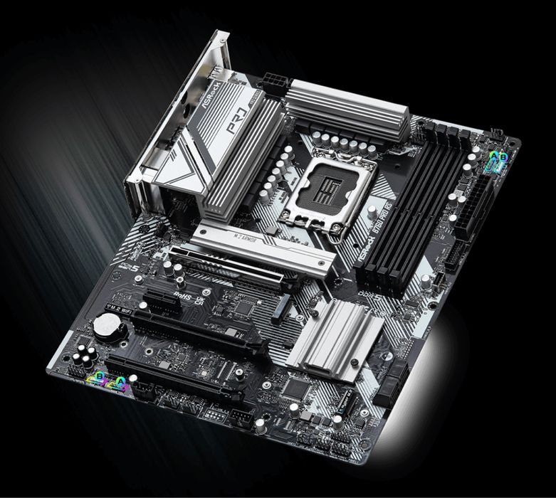 Продам комплектом asrock b760 pro rs і Intel i7 14700k