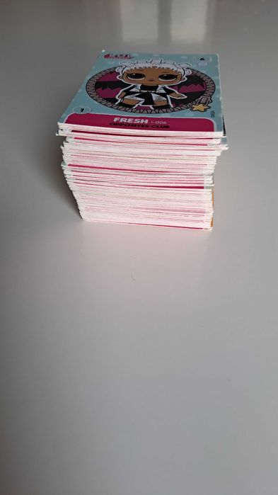 Lote 124 cartas LOL da Panini
