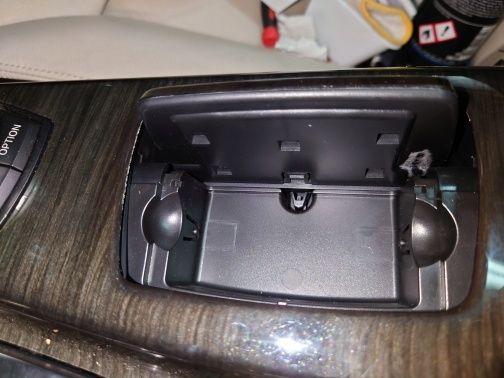 Cinzeiro da consola central bmw serie 5 f10 f11 f18 2010 ate 2018
