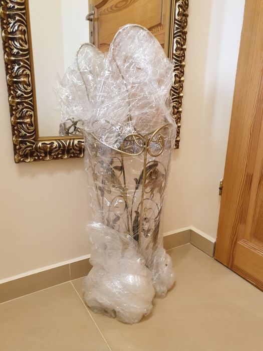 Parasolnik stare zloto wys 80 cm Nowy