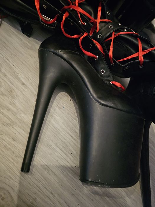 Kozaki pleaser 38 20cm pole dance exotic