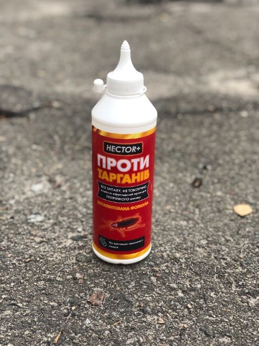 Средство от тараканов, клопов, блох, муравьев, пауков Гектор