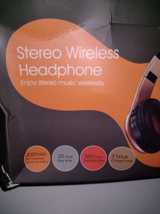 Беспроводные многофункциональные блютуз наушники . Радио, mp3