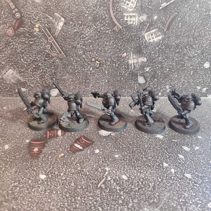 Warhammer 40k 5 space marine space wolves