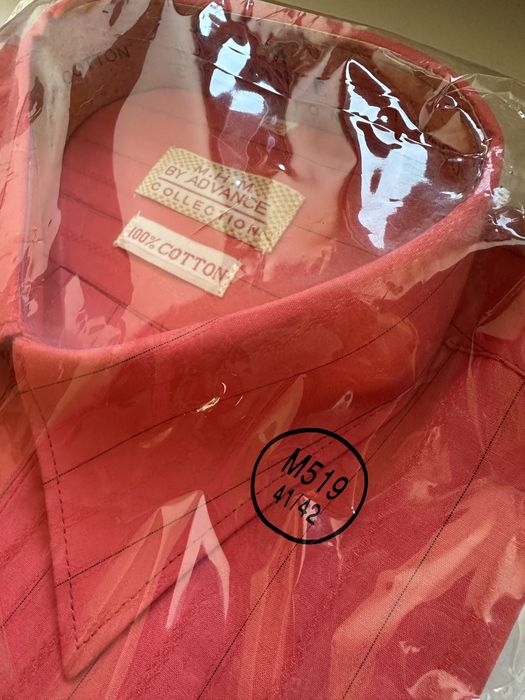 Czerwona męska koszula