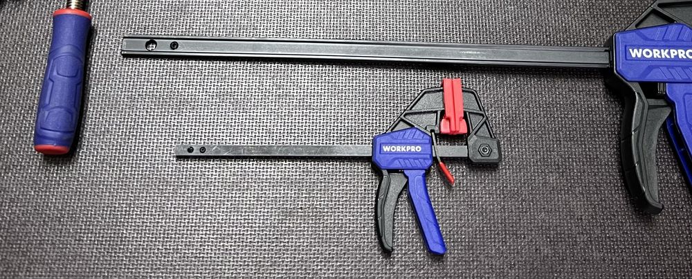 Струбцина Струбцины WORKPRO Храповой механизм PRO серия