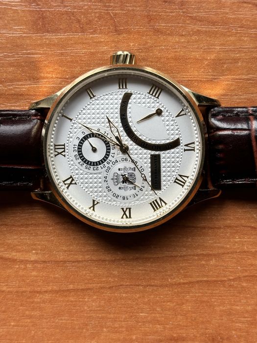 Zegarek projektu znanego mistrza Berhanyera. Unikalny.