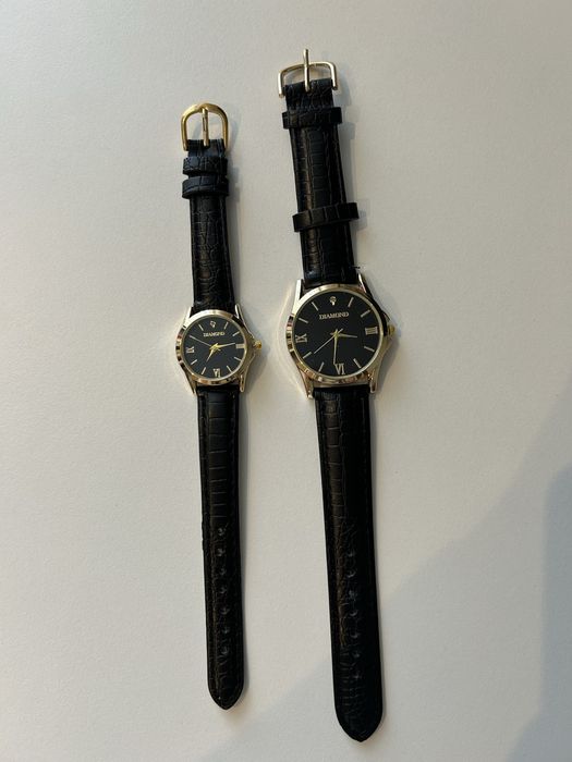 Conjunto dois relógios de pulso