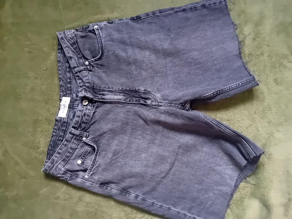 #Pull & Bear spodenki jeansowe krótkie czarne L
