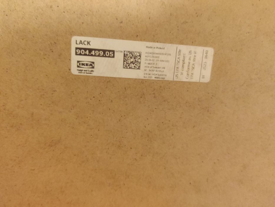 Stolik Ikea Lack