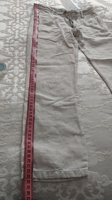 Костюм льон Zara, 122 см, заміри на фото