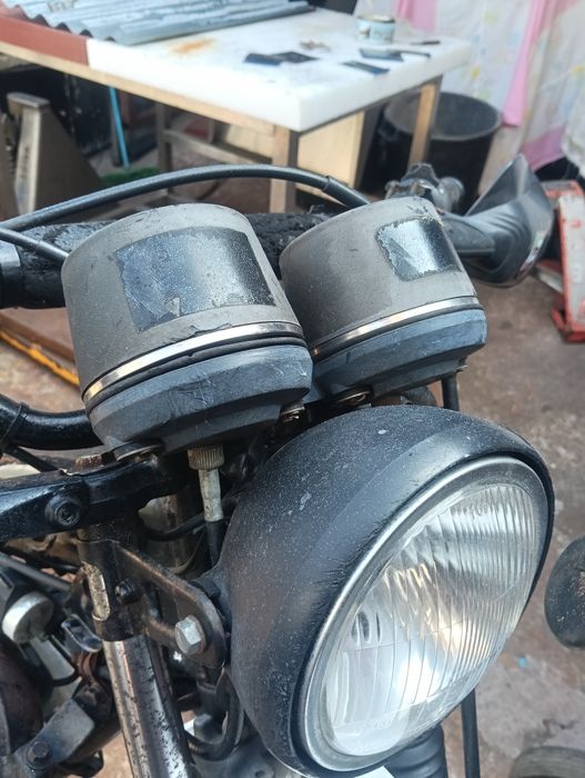 Farol e manómetros Yamaha Dt 125 Mx