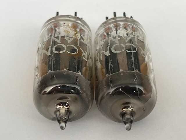12AX7 ECC 83 MARCONI NOS Italy dobrana para lampy elektronowe 1951 !