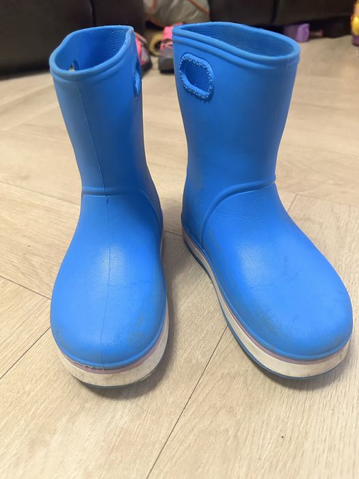 Сапоги резиновые Crocs 32-34 размер