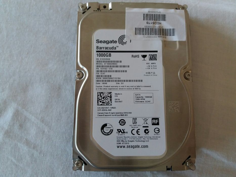 Disco rígido 1000 gb
