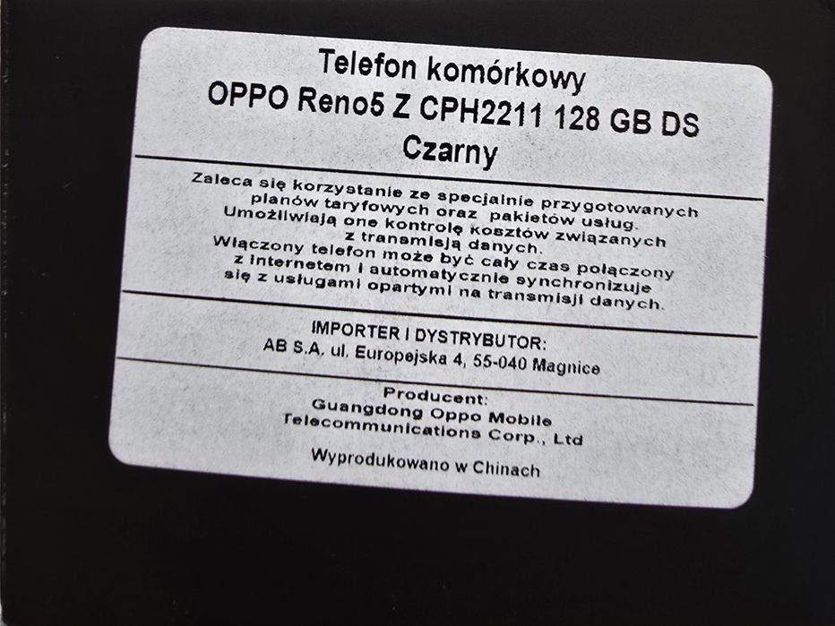 Oppo Reno5 Z 8/128GB