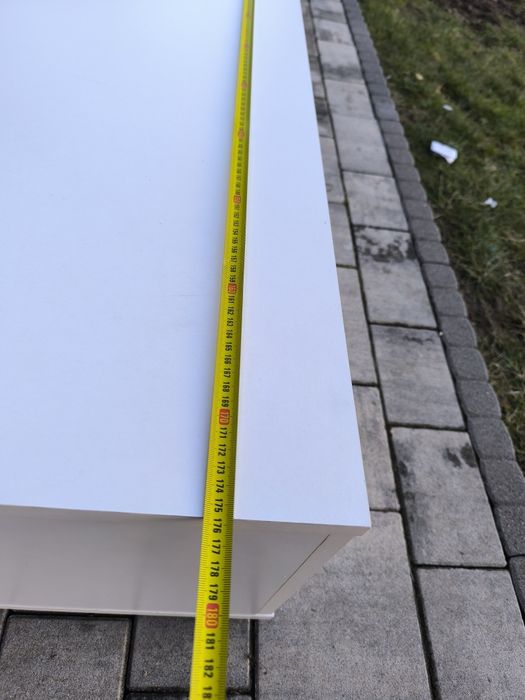 Szafka biała komoda RTV 175 x 30 x 40