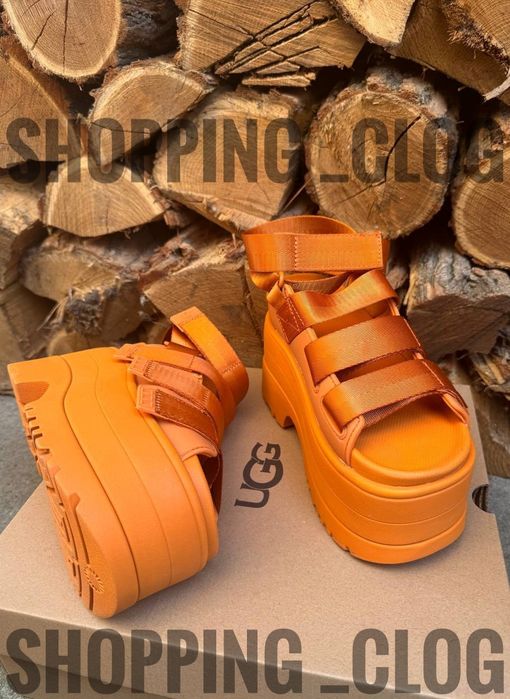 UGG жіночі  сандалі GoldenRise на Платформі  Ugg Уггі