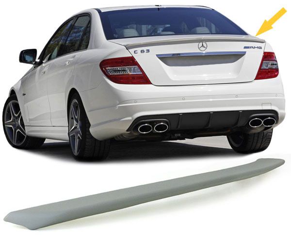 LIP SPOILER AILERON MERCEDES-BENZ W204 C63 AMG NOVO EM CAIXA