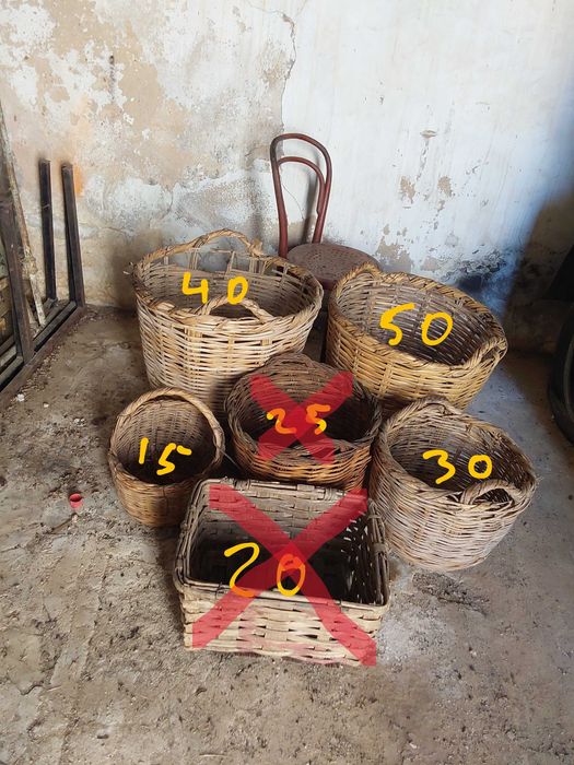 Cestos canastras