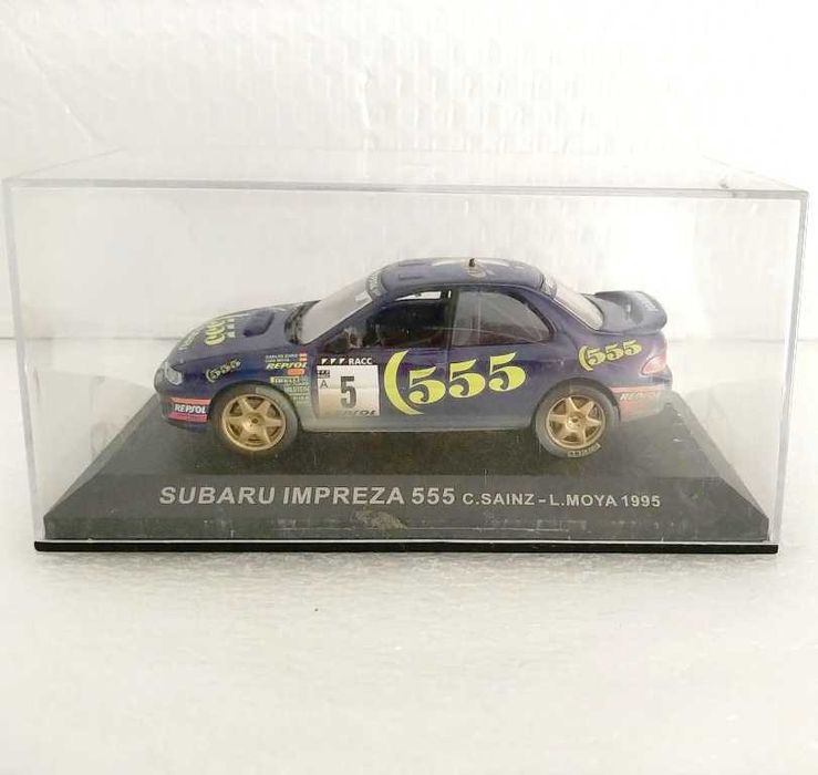 Subaru Impreza 555 Carlos Sainz e Luis Moya Rally da Catalunha 1995