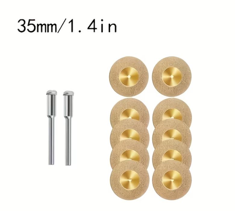 Діски для гравера 35 мм 10 шт