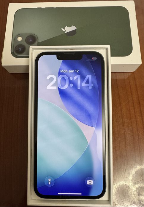 Б/в Iphone 13 256 gb (Green) стан 9/10
