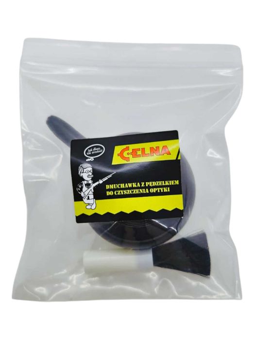 Dmuchawka z pędzelkiem do czyszczenia optyki – CELNA