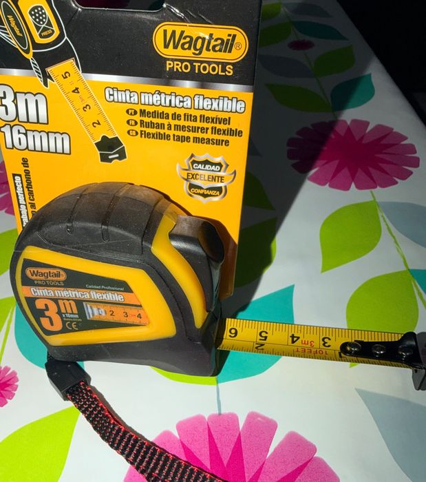 Fita métrica para bricolagem
