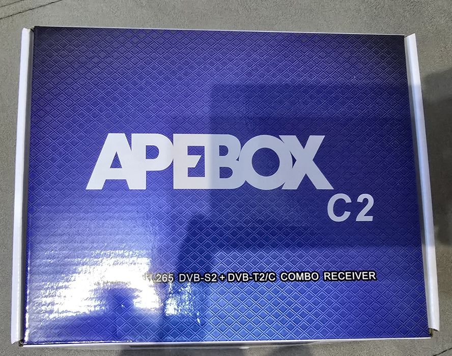 Recetor APEBOX C2 DVB-S2+DVB-T2/C