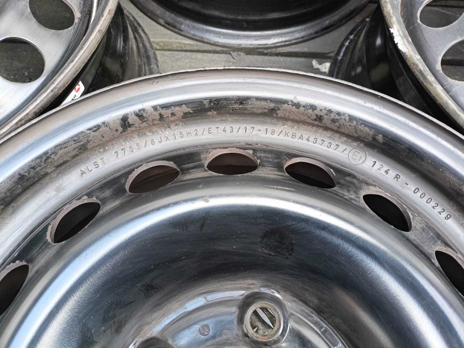 Felgi stalowe 15cali VW Passat Golf Caddy Jetta Transporter S177