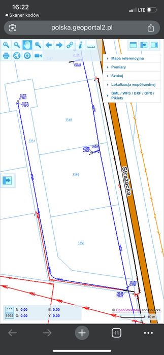 Działka budowlana 800 m²! Krasice, gm. Mstów! Ogrodzona z wodą! - Widok 2