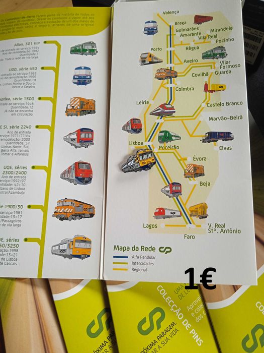 Pins, preço nas fotos.