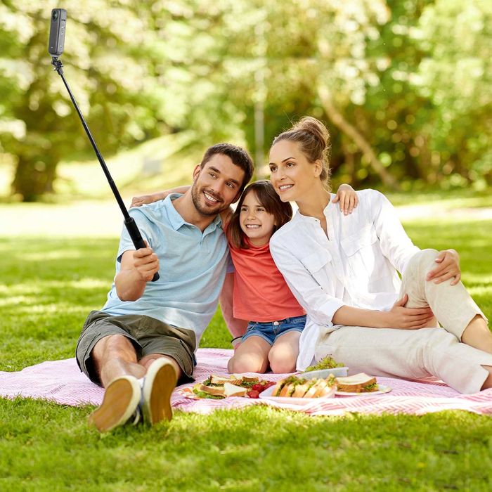 Wysuwany, niewidoczny statyw do selfie do kamery Insta360 X5 X4 X3