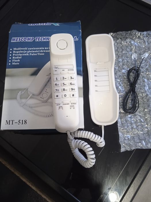 Telefon stacjonarny, nowy.Sprawny