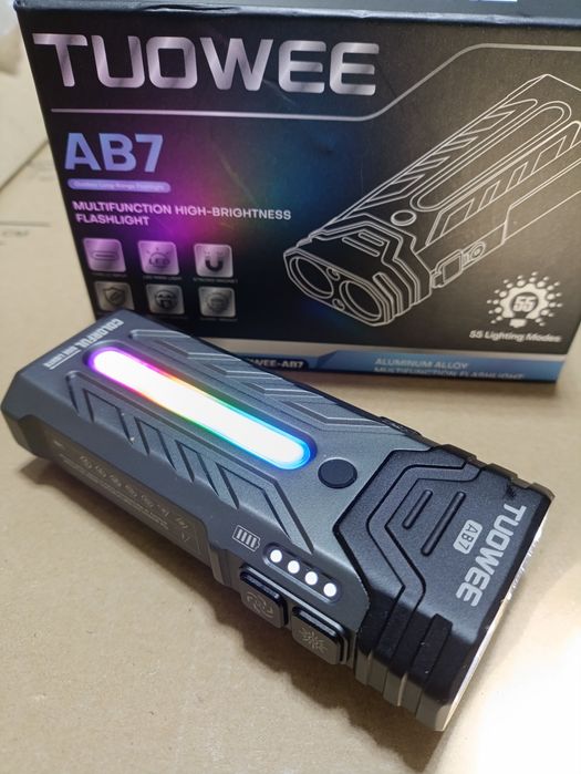 Супер яркий фонарь Yemao rgb